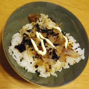 お弁当　海苔佃煮マヨご飯